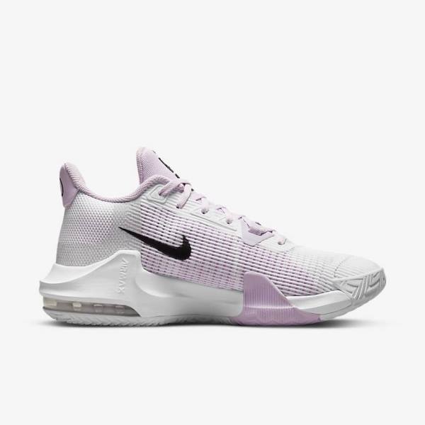 Dámské Basketbalové Boty Nike Air Max Impact 3 Bílé Černé | NK419PSQ