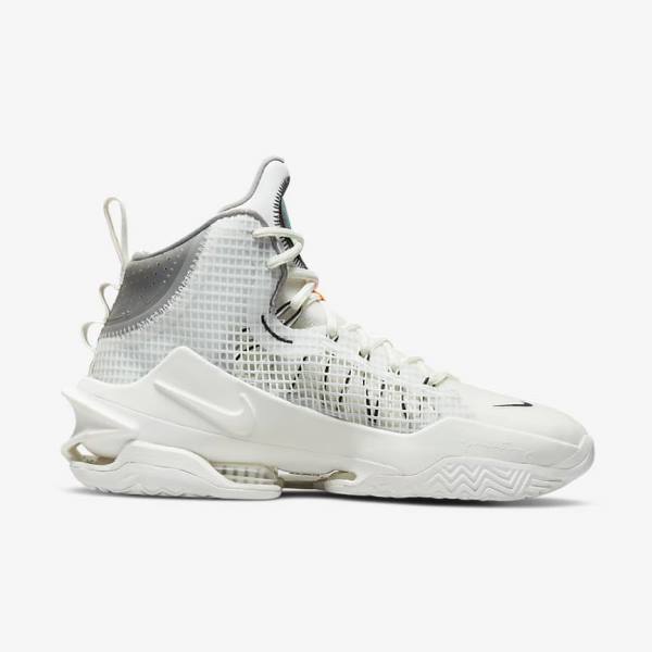 Dámské Basketbalové Boty Nike Air Zoom G.T. Jump Bílé Černé Bílé | NK467GEX