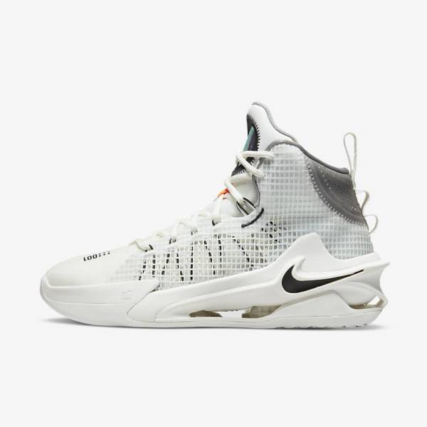 Dámské Basketbalové Boty Nike Air Zoom G.T. Jump Bílé Černé Bílé | NK467GEX