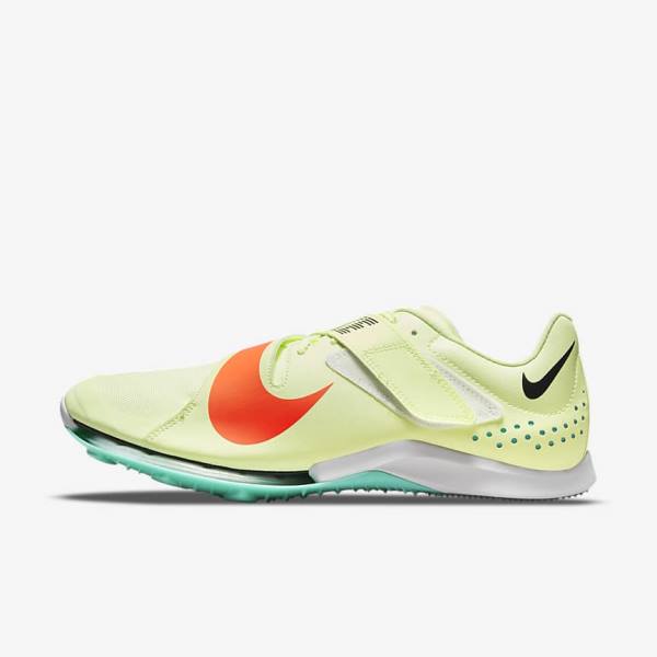 Dámské Běžecké Boty Nike Air Zoom LJ Elite Athletics Jumping Spikes Tyrkysové Oranžové | NK027AGK