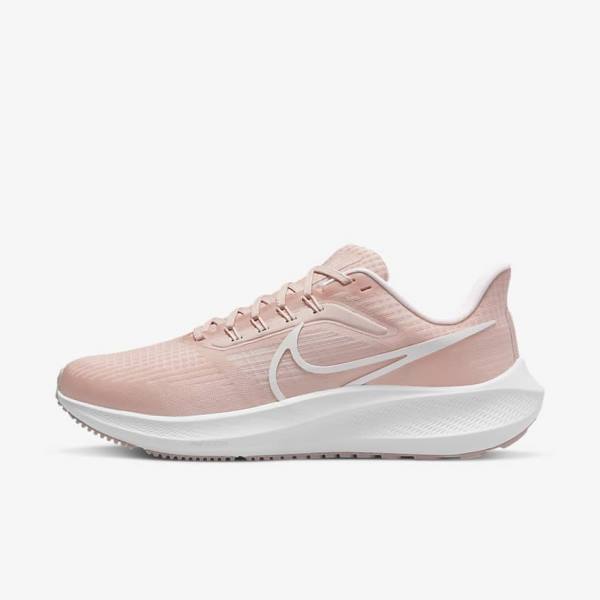 Dámské Běžecké Boty Nike Air Zoom Pegasus 39 Silniční Růžové Světle Růžové Bílé | NK708QXG