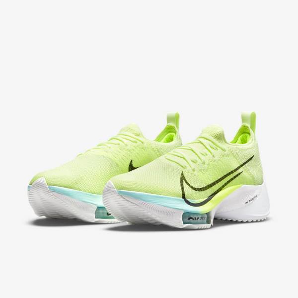 Dámské Běžecké Boty Nike Air Zoom Tempo NEXT% Silniční Bílé Zelene Tyrkysové Tyrkysové | NK046OZL