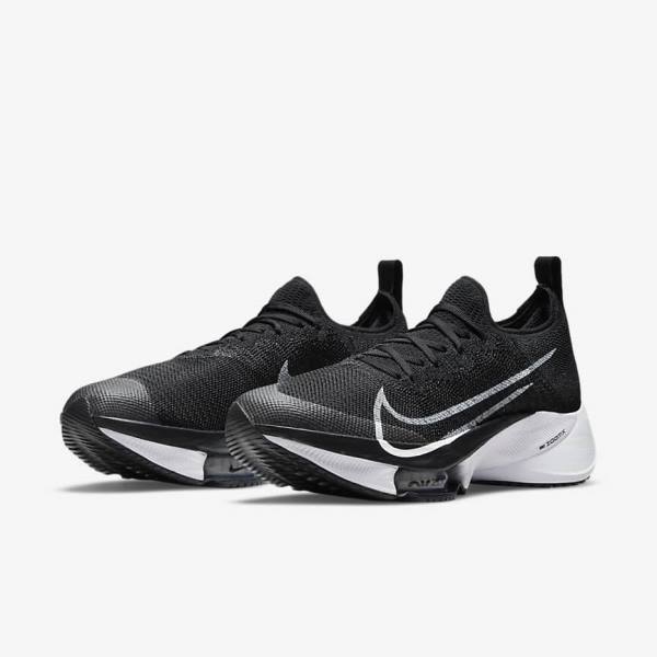 Dámské Běžecké Boty Nike Air Zoom Tempo NEXT% Silniční Černé | NK920KYO