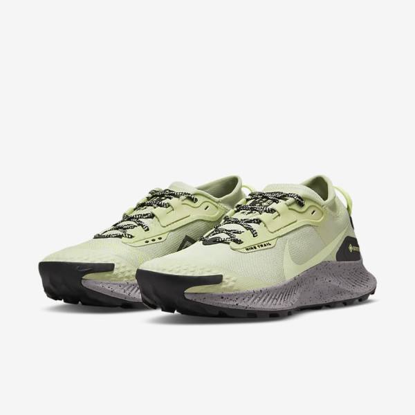 Dámské Běžecké Boty Nike Pegasus Trailové 3 GORE-TEX Nepromokavé Trailové Olivy Zelené Černé Šedé | NK614YWO