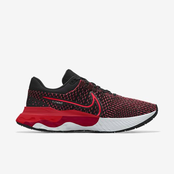 Dámské Běžecké Boty Nike React Infinity Run 3 By You Custom Silniční Černé | NK125ESM