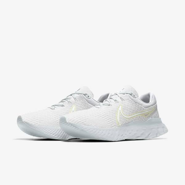 Dámské Běžecké Boty Nike React Infinity Run 3 By You Custom Silniční Bílé | NK918THP