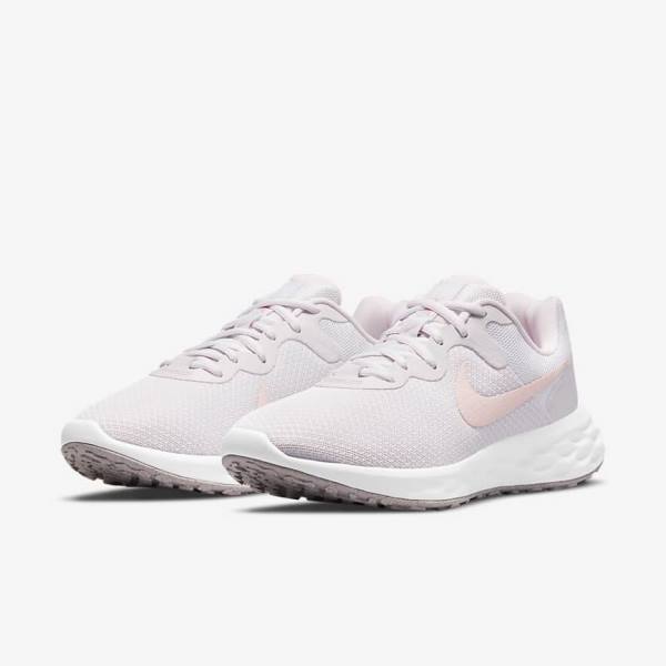 Dámské Běžecké Boty Nike Revolution 6 Next Nature Silniční Světle Fialové Bílé | NK965VQW