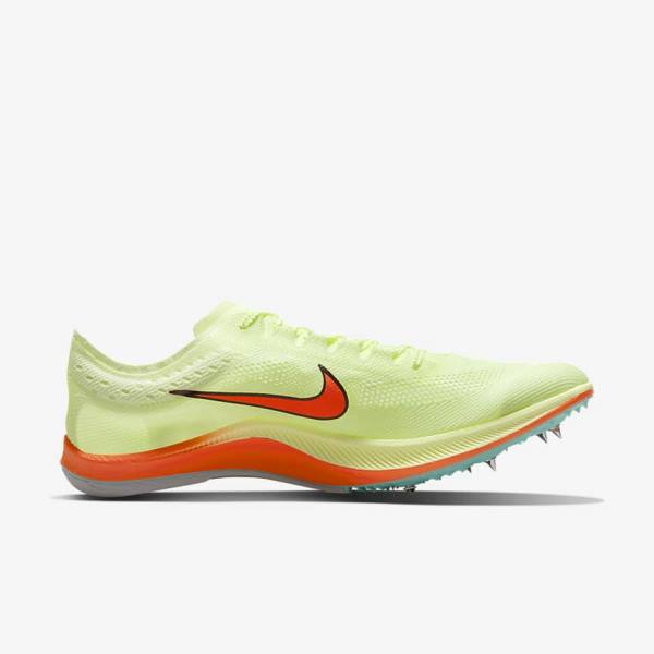 Dámské Běžecké Boty Nike ZoomX Dragonfly Athletics Distance Spikes Tyrkysové Černé Oranžové | NK892NSL