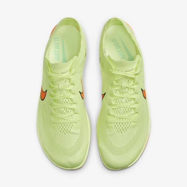 Dámské Běžecké Boty Nike ZoomX Dragonfly Athletics Distance Spikes Tyrkysové Černé Oranžové | NK892NSL