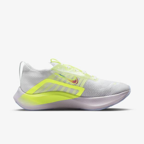 Dámské Běžecké Boty Nike Zoom Fly 4 Premium Silniční Černé Tmavě Šedé Bílé | NK429DMX