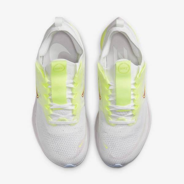 Dámské Běžecké Boty Nike Zoom Fly 4 Premium Silniční Černé Tmavě Šedé Bílé | NK429DMX