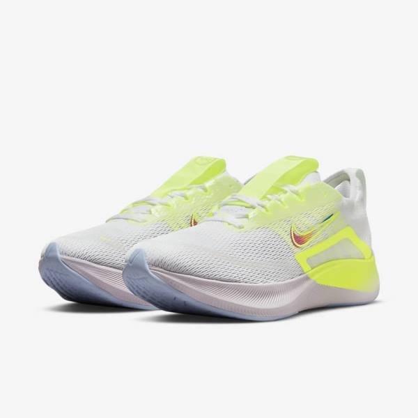 Dámské Běžecké Boty Nike Zoom Fly 4 Premium Silniční Černé Tmavě Šedé Bílé | NK429DMX