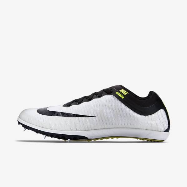 Dámské Běžecké Boty Nike Zoom Mamba 3 Unisex Distance Spike Bílé Černé | NK321ARV