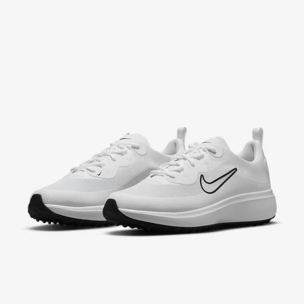 Dámské Golfové Boty Nike Ace Summerlite Bílé Černé | NK391TPX