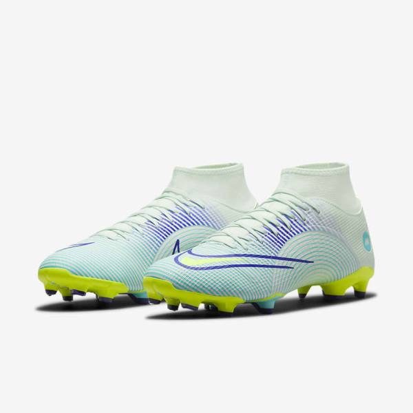 Dámské Kopačky Nike Mercurial Dream Speed Superfly 8 Academy MG Multi-Grounds Zelene Fialové Zelene | NK725SUD