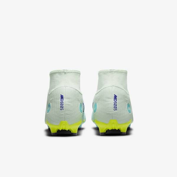 Dámské Kopačky Nike Mercurial Dream Speed Superfly 8 Academy MG Multi-Grounds Zelene Fialové Zelene | NK725SUD