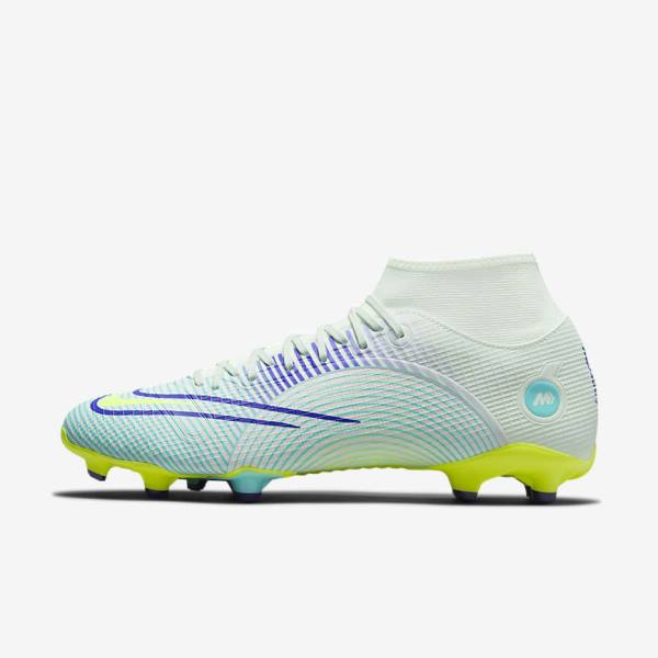 Dámské Kopačky Nike Mercurial Dream Speed Superfly 8 Academy MG Multi-Grounds Zelene Fialové Zelene | NK725SUD