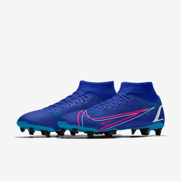 Dámské Kopačky Nike Mercurial Superfly 8 Academy By You Custom Viacfarebný | NK037RYG