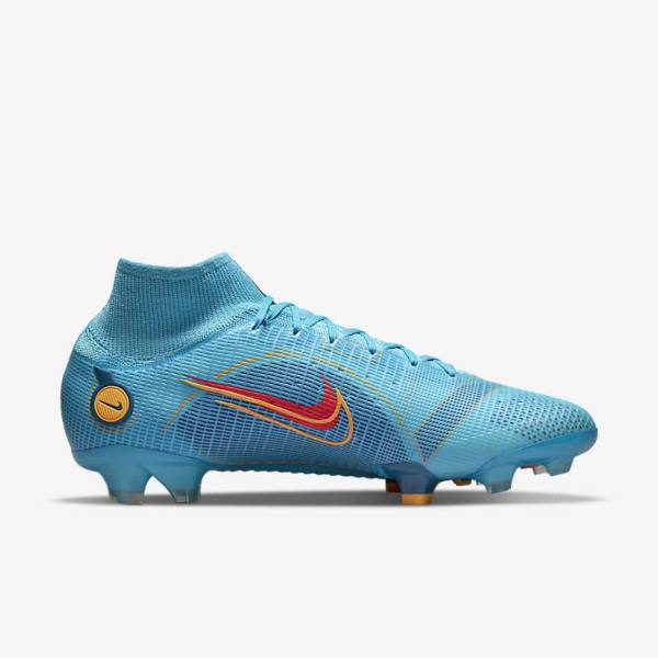 Dámské Kopačky Nike Mercurial Superfly 8 Elite FG Firm-Grounds Blankyt Oranžové | NK516WRS