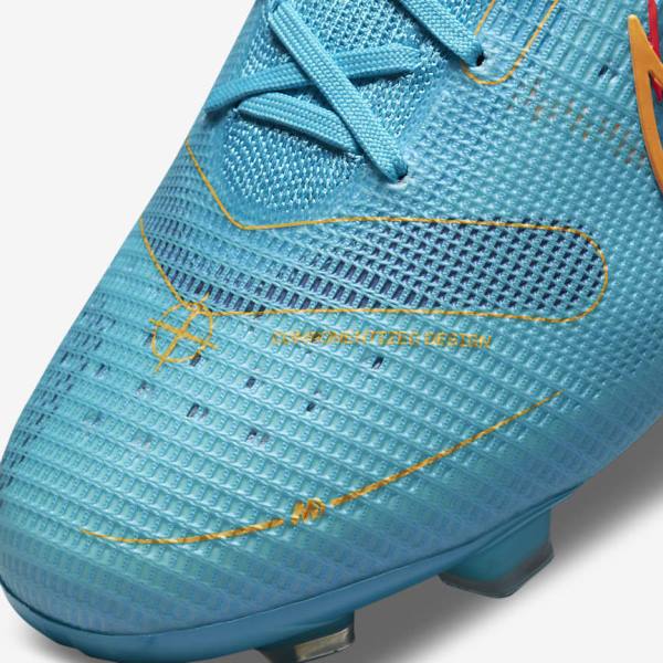 Dámské Kopačky Nike Mercurial Superfly 8 Elite FG Firm-Grounds Blankyt Oranžové | NK516WRS