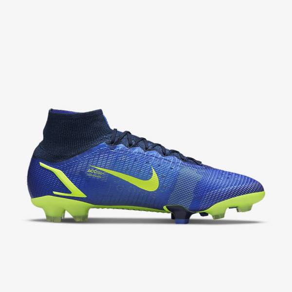 Dámské Kopačky Nike Mercurial Superfly 8 Elite FG Firm-Grounds Blankyt | NK623NZA