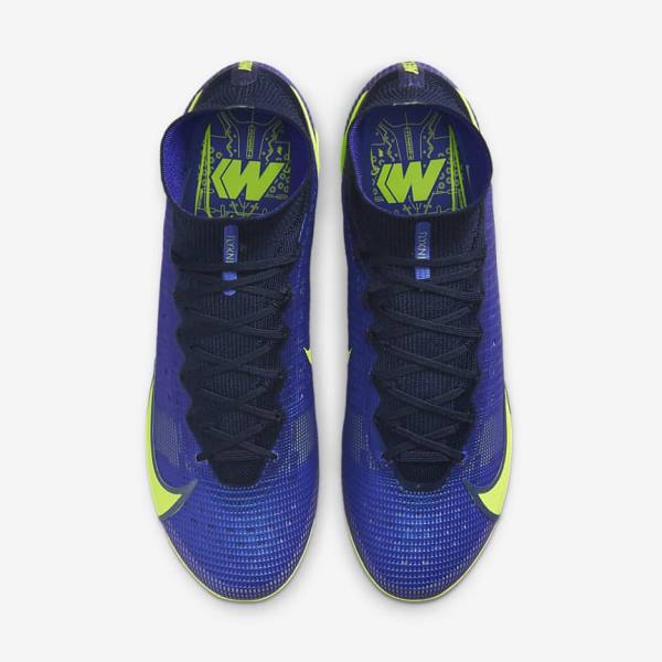 Dámské Kopačky Nike Mercurial Superfly 8 Elite FG Firm-Grounds Blankyt | NK623NZA