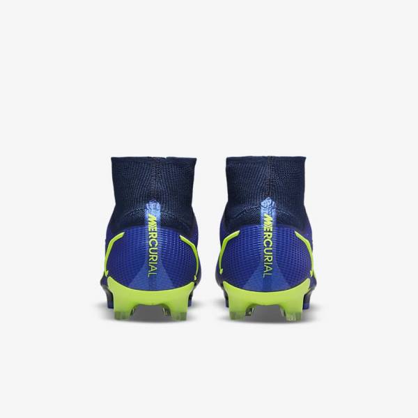 Dámské Kopačky Nike Mercurial Superfly 8 Elite FG Firm-Grounds Blankyt | NK623NZA