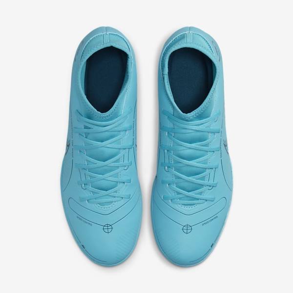 Dámské Kopačky Nike Mercurial Superfly 8 Club IC Indoor Court Blankyt Oranžové | NK862VSU