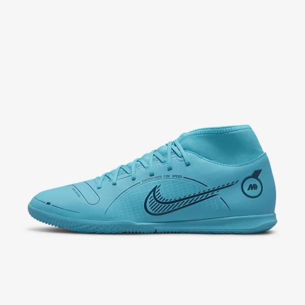 Dámské Kopačky Nike Mercurial Superfly 8 Club IC Indoor Court Blankyt Oranžové | NK862VSU