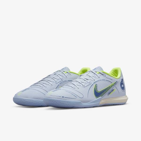 Dámské Kopačky Nike Mercurial Vapor 14 Academy IC Indoor Court Šedé Světle Blankyt Blankyt | NK053CPH