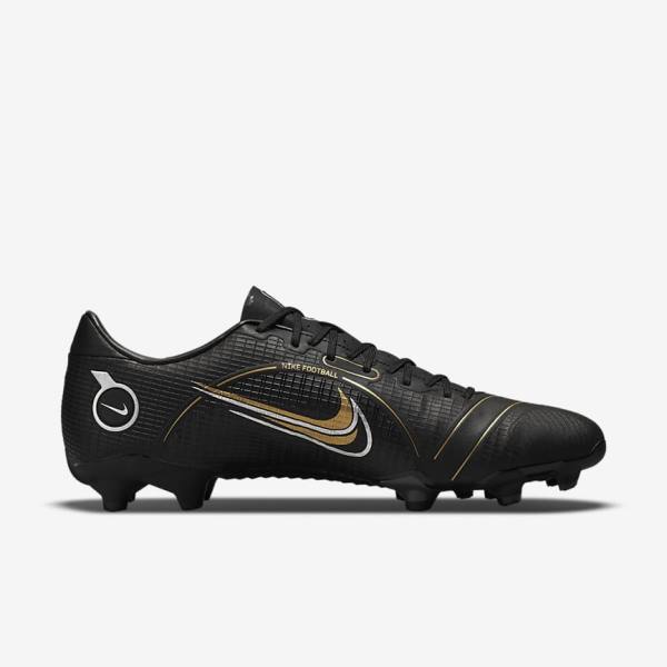 Dámské Kopačky Nike Mercurial Vapor 14 Academy MG Multi-Ground Černé Metal Stříbrné Šedé Metal Zlaté | NK417NJG