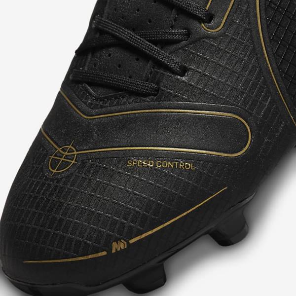 Dámské Kopačky Nike Mercurial Vapor 14 Academy MG Multi-Ground Černé Metal Stříbrné Šedé Metal Zlaté | NK417NJG