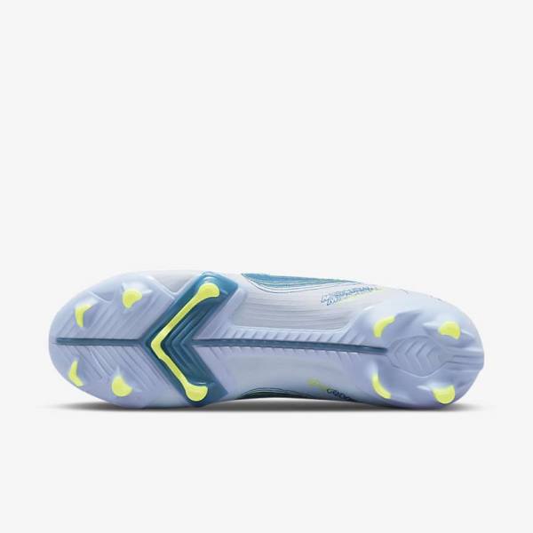 Dámské Kopačky Nike Mercurial Vapor 14 Academy MG Multi-Ground Šedé Světle Blankyt Blankyt | NK970XIZ