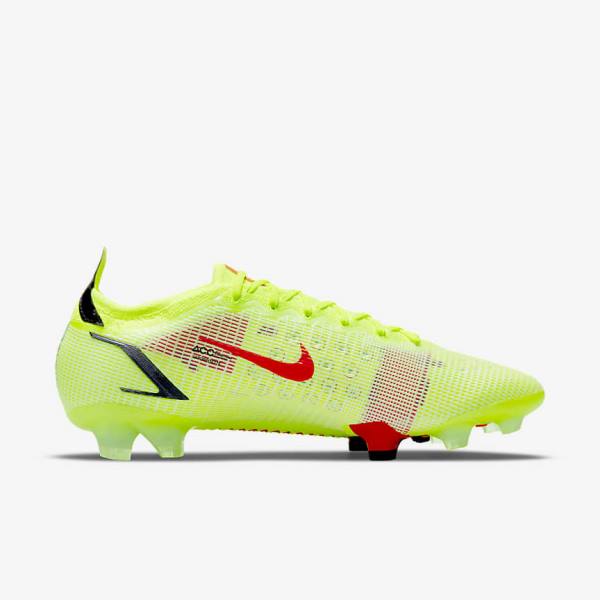 Dámské Kopačky Nike Mercurial Vapor 14 Elite FG Firm-Ground Černé Světle Červené | NK146SPH