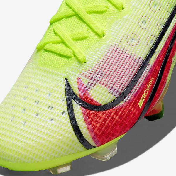 Dámské Kopačky Nike Mercurial Vapor 14 Elite FG Firm-Ground Černé Světle Červené | NK146SPH