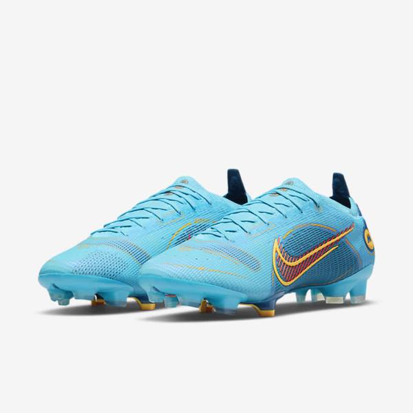 Dámské Kopačky Nike Mercurial Vapor 14 Elite FG Firm-Grounds Blankyt Oranžové | NK235MJK