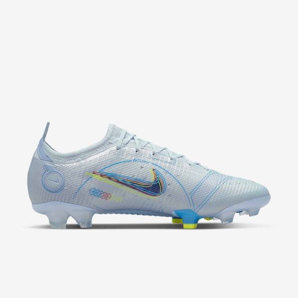 Dámské Kopačky Nike Mercurial Vapor 14 Elite FG Firm-Grounds Šedé Světle Blankyt Blankyt | NK238IFZ