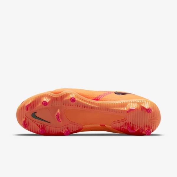 Dámské Kopačky Nike Phantom GT2 Academy Dynamic Fit MG Multi-Ground Oranžové Světle Červené Černé | NK537FGB