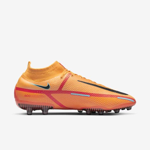 Dámské Kopačky Nike Phantom GT2 Dynamic Fit Elite AG-Pro Artificial-Grass Oranžové Světle Červené Černé | NK512ANG