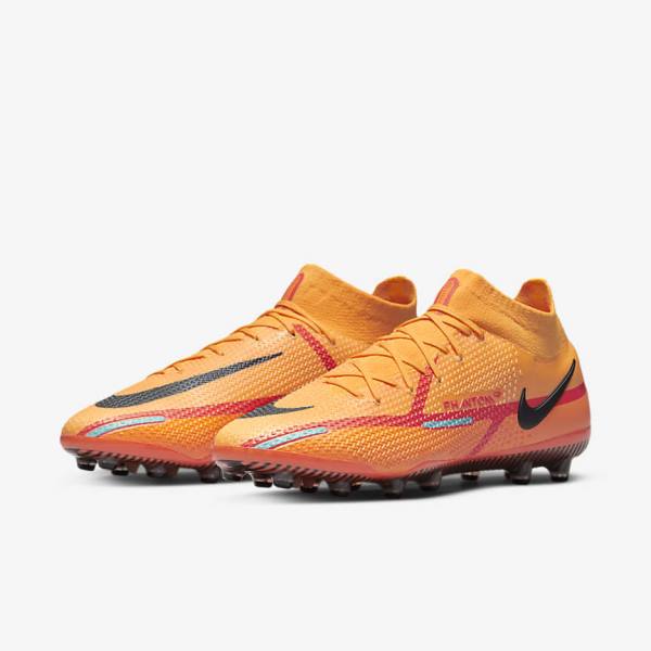 Dámské Kopačky Nike Phantom GT2 Dynamic Fit Elite AG-Pro Artificial-Grass Oranžové Světle Červené Černé | NK512ANG