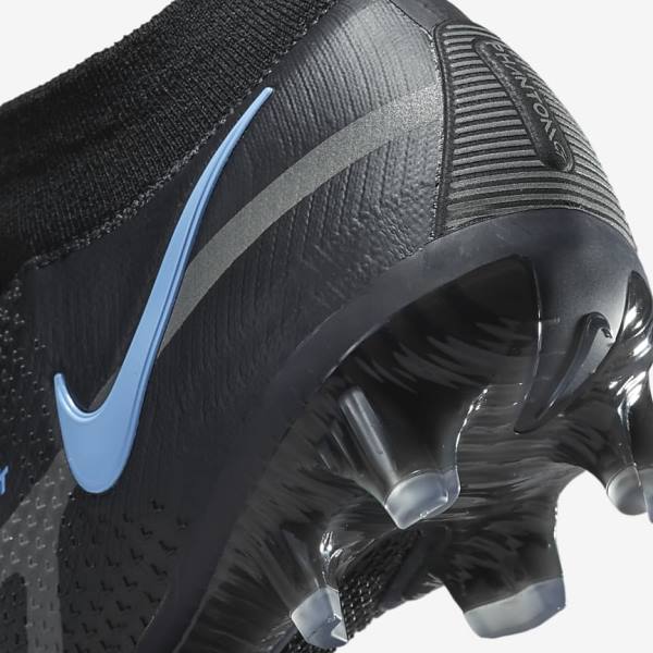 Dámské Kopačky Nike Phantom GT2 Dynamic Fit Elite FG Firm-Ground Černé Šedé | NK942XQN