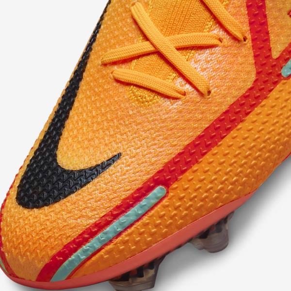 Dámské Kopačky Nike Phantom GT2 Elite FG Firm-Ground Oranžové Světle Červené Černé | NK146VJO