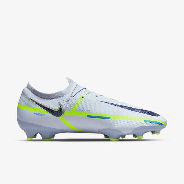 Dámské Kopačky Nike Phantom GT2 Pro FG Firm-Ground Šedé Světle Blankyt | NK768FQP