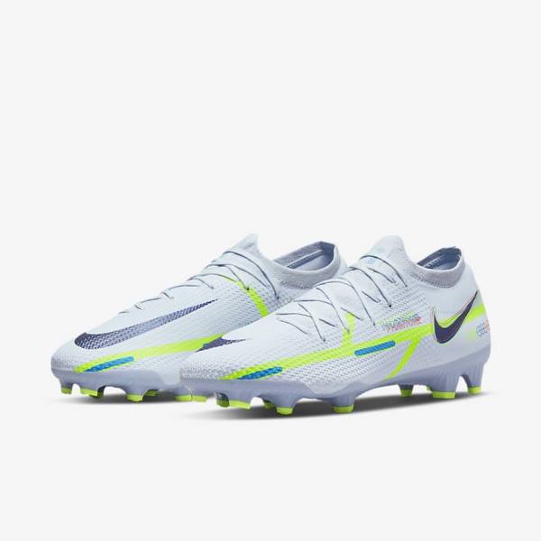 Dámské Kopačky Nike Phantom GT2 Pro FG Firm-Ground Šedé Světle Blankyt | NK768FQP