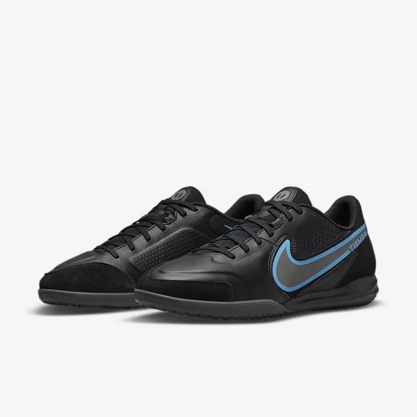 Dámské Kopačky Nike Tiempo Legend 9 Academy IC Indoor-Court Černé Šedé | NK453UZM