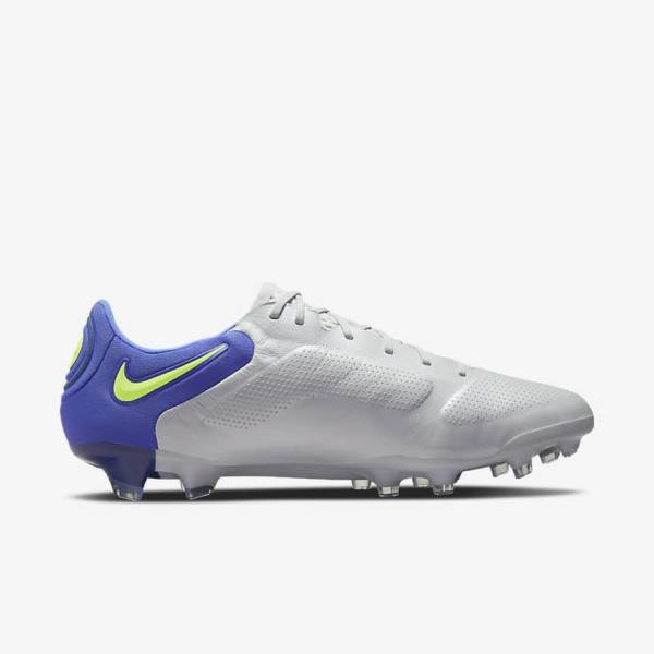 Dámské Kopačky Nike Tiempo Legend 9 Elite FG Firm-Ground Šedé Blankyt | NK103TLF