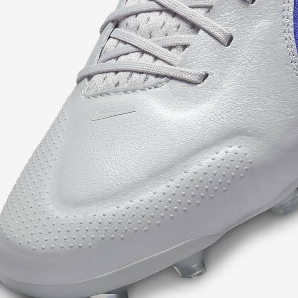 Dámské Kopačky Nike Tiempo Legend 9 Elite FG Firm-Ground Šedé Blankyt | NK103TLF