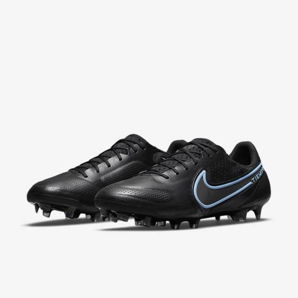 Dámské Kopačky Nike Tiempo Legend 9 Elite FG Firm-Ground Černé Šedé | NK654AUD