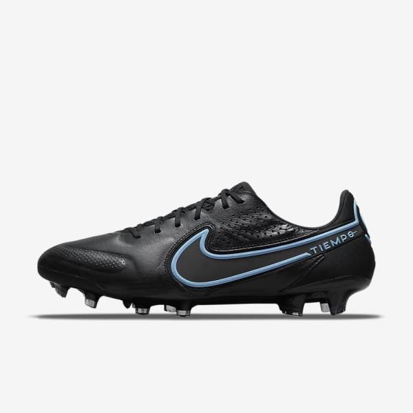 Dámské Kopačky Nike Tiempo Legend 9 Elite FG Firm-Ground Černé Šedé | NK654AUD