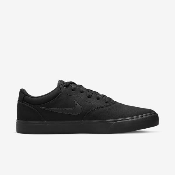 Dámské Skate Boty Nike SB Chron 2 Platene Černé | NK052LGD